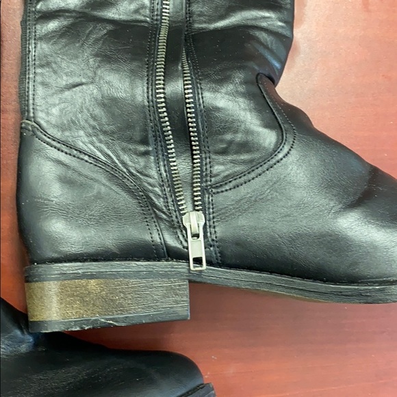 Black over the knee boots - Picture 2 of 8